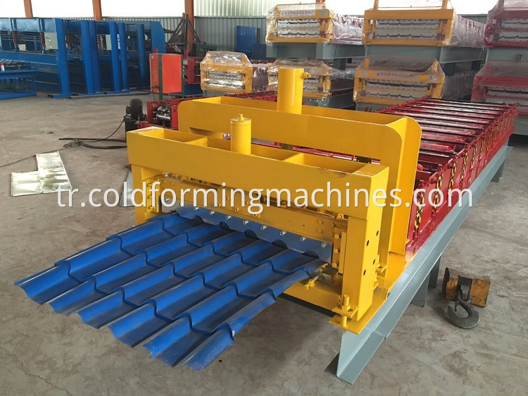 glazed tile roll forming machine